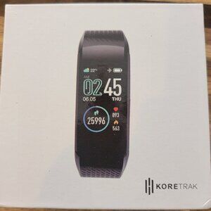 Koretrak Smart Watch Fitness Sport Tracker Heart Monitor Waterproof-NEW & SEALED